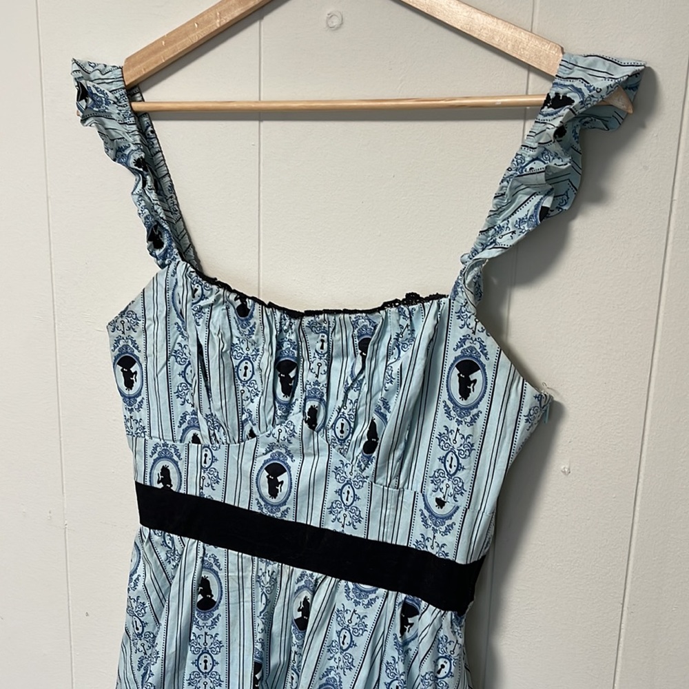 Disney Alice in Wonderland Cosplay Mini Dress Size Small - Picture 2 of 12
